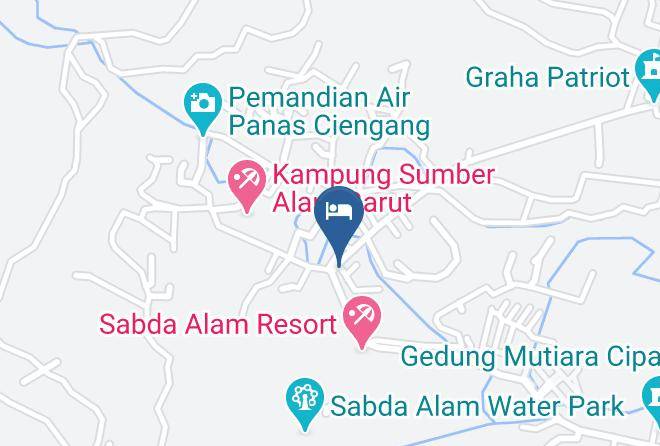 Garut Regency - Hotel Cipaganti 1 Maps