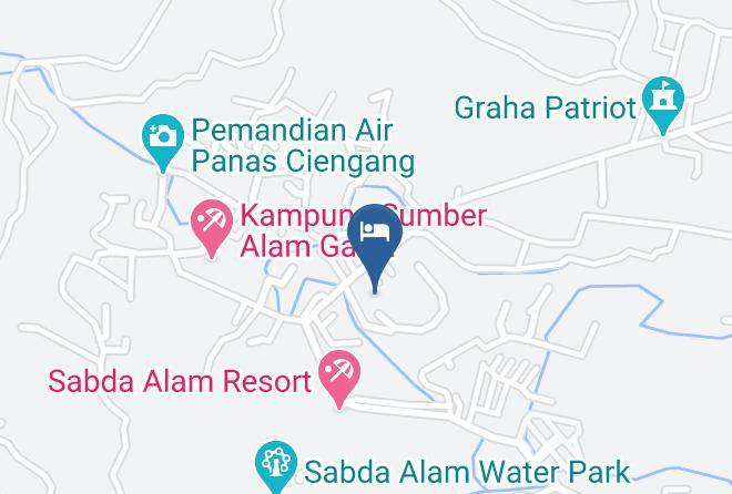 Garut Regency - Hotel Cipaganti 2 Maps