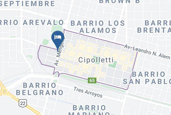 General Roca - Hotel Cipolletti Maps