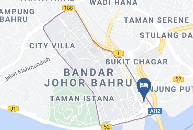 Johor Bahru - Hotel Ciq Maps