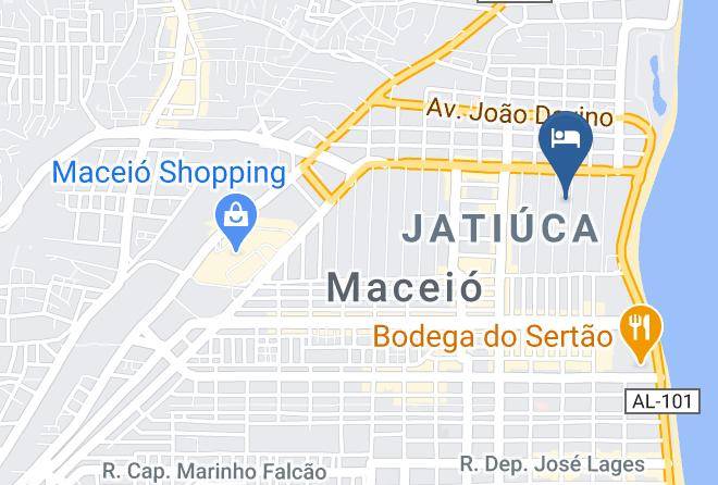 Maceio - Hotel Ciribai Maps