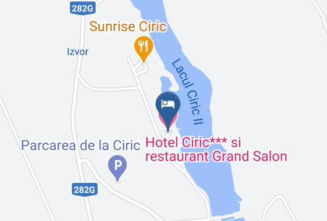 Iasi - Hotel Ciric Si Restaurant Grand Salon Maps