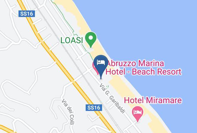 Teramo - Hotel Cirillo Family Club Maps