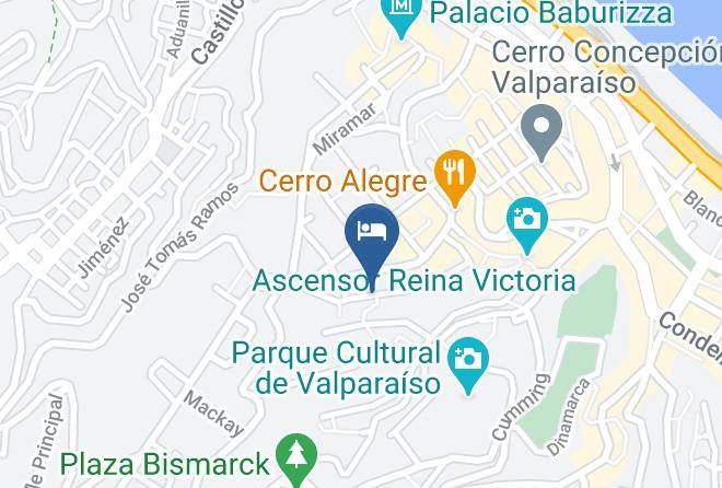 Valparaiso Province - Hotel Cirilo Armstrong Maps