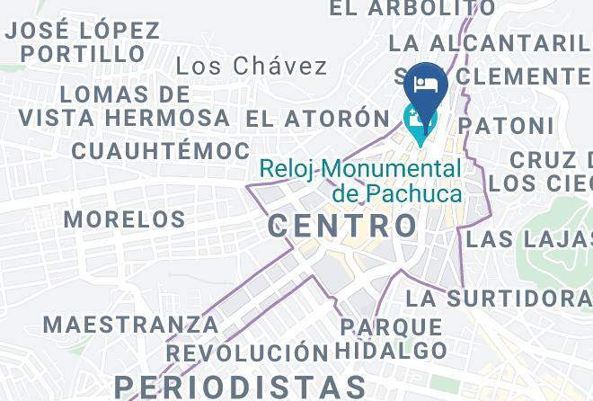 Pachuca De Soto - Hotel Ciros Maps