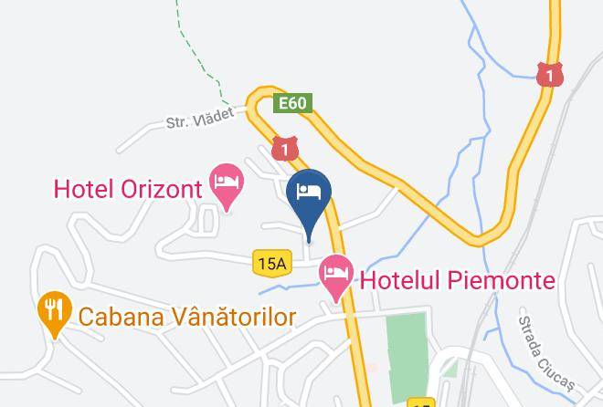 Predeal - Hotel Cirus Maps