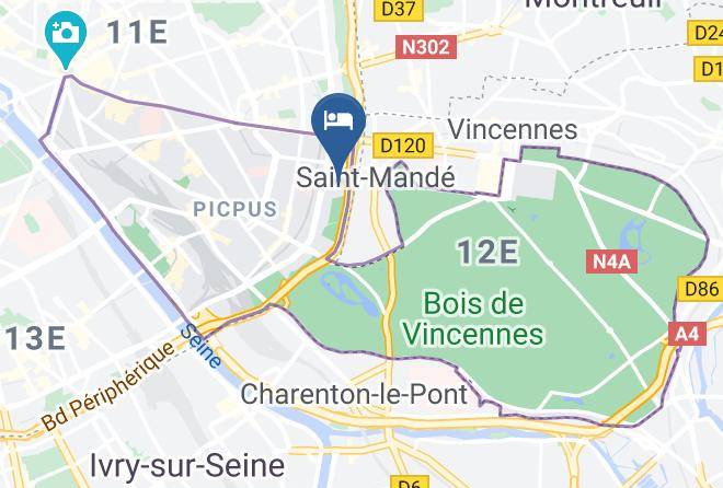 Paris - Hotel Cis Paris Ravel Maps