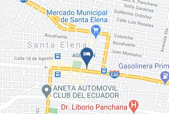 Santa Elena - Hotel Cisne Ii Maps