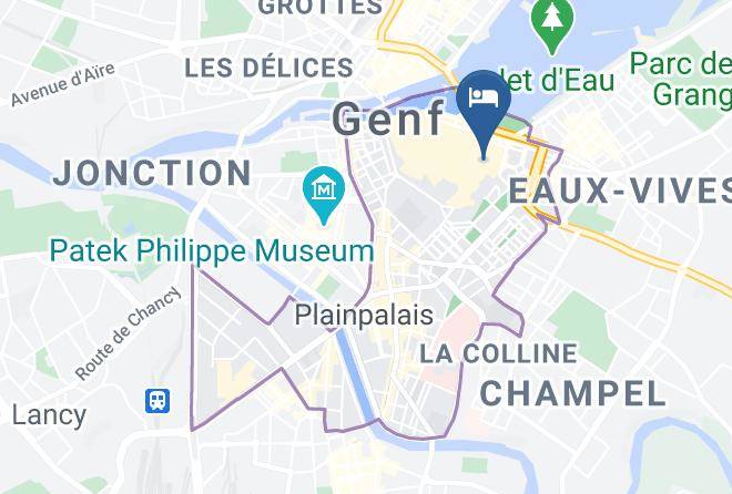 Geneva - Hotel Cite Verdaine Maps