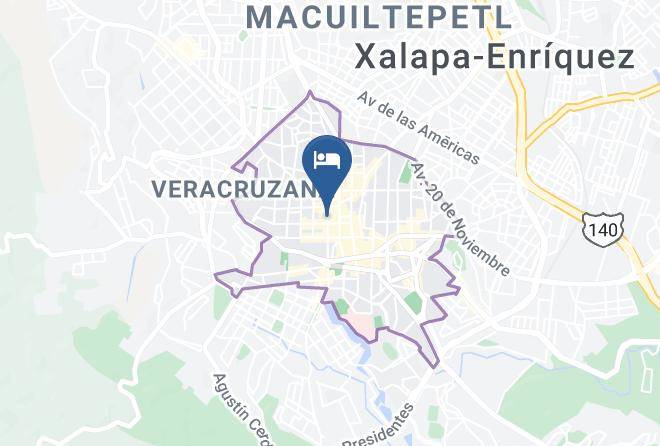 Xalapa - Hotel Citlalli Maps