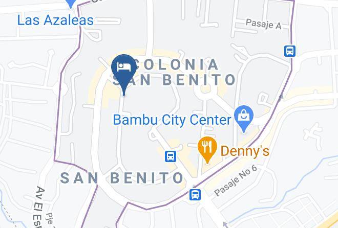 San Salvador - Hotel Citlalli Maps