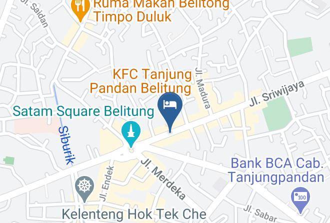 Belitung Regency - Hotel Citra Maps