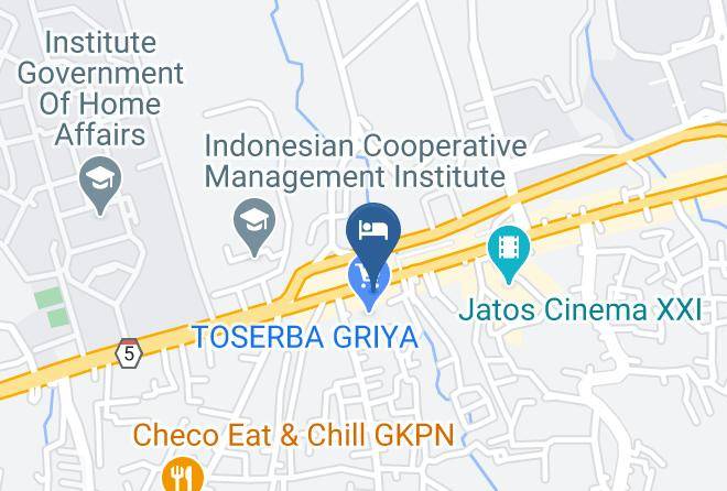 Sumedang Regency - Hotel Citra Papan 1 Maps