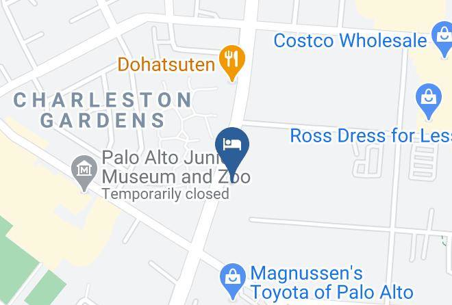 Santa Clara - Hotel Citrine Palo Alto A Tribute Portfolio Hotel Maps