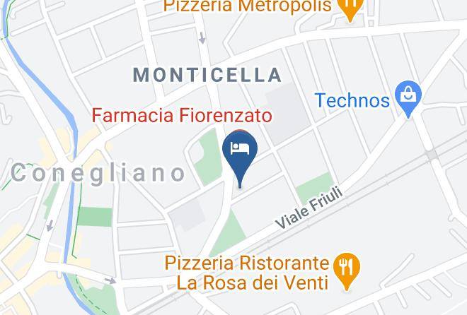 Treviso - Hotel Citta Di Conegliano Maps