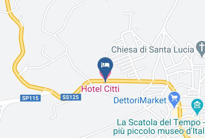 Sassari - Hotel Citti Maps