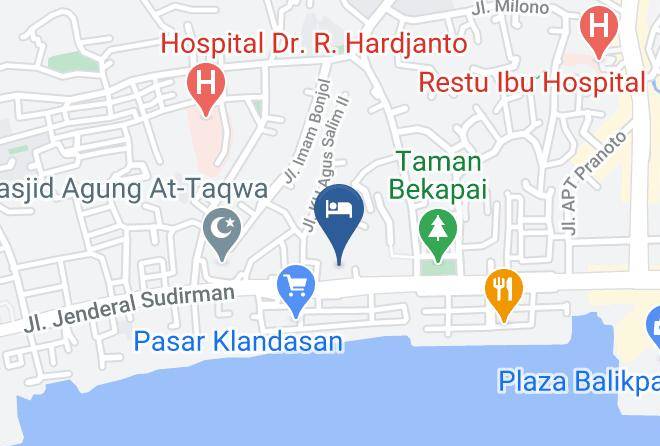 Balikpapan - Hotel City Maps
