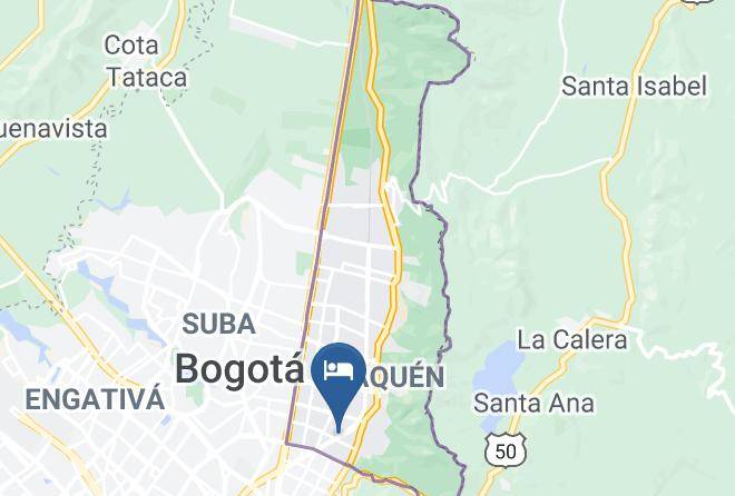 Bogota - Hotel City Bog 106 Maps
