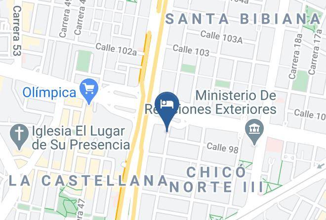 Bogota - Hotel City Business Maps