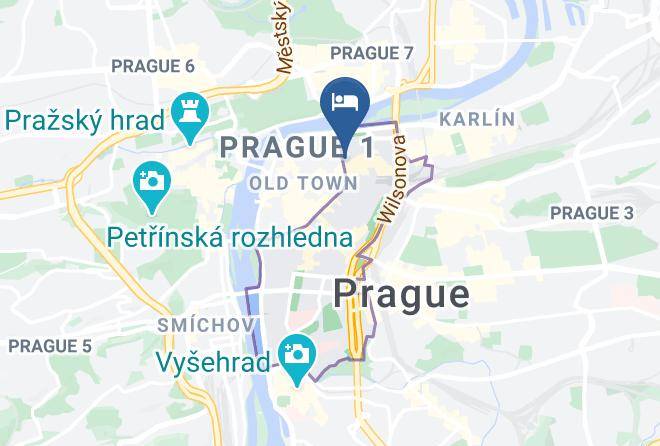 Prague - Hotel City Centre Maps