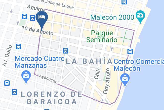 Guayaquil - Hotel City Central Maps