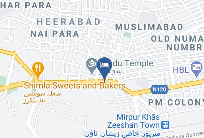 Karachi - Hotel City Centre Maps