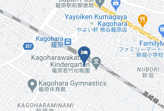 Kumagaya City - Hotel City Field Maps