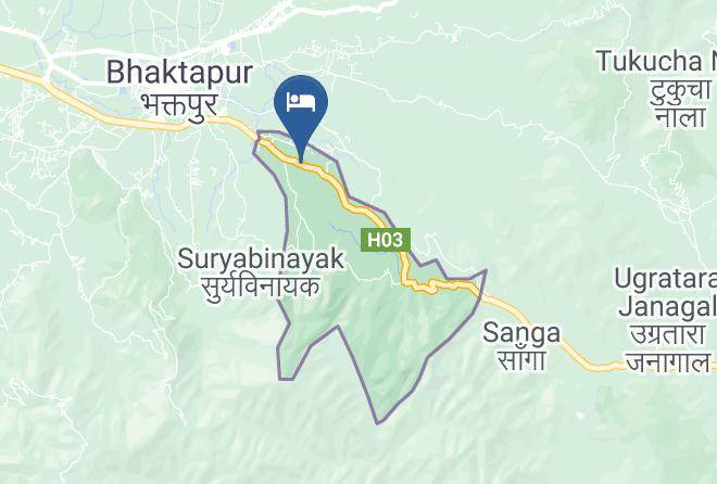 Kathmandu - Hotel City Gaon Maps