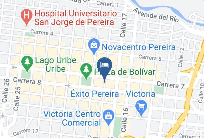 Pereira - Hotel City Gold Maps