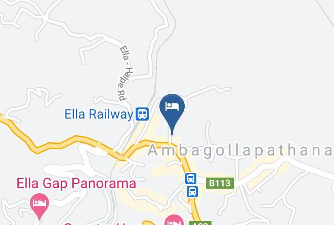 Badulla - Hotel City Grand Ella Maps
