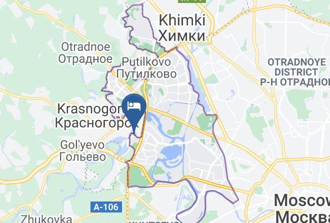 Moscow - Hotel City Hall Maps