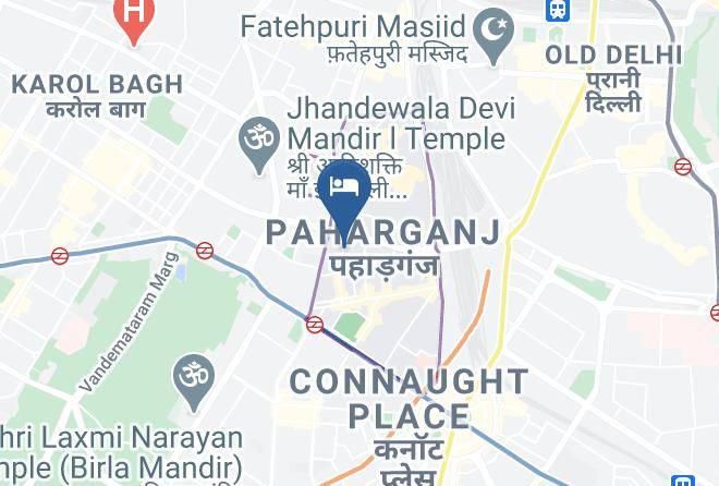 Paharganj - Hotel City Heart Maps