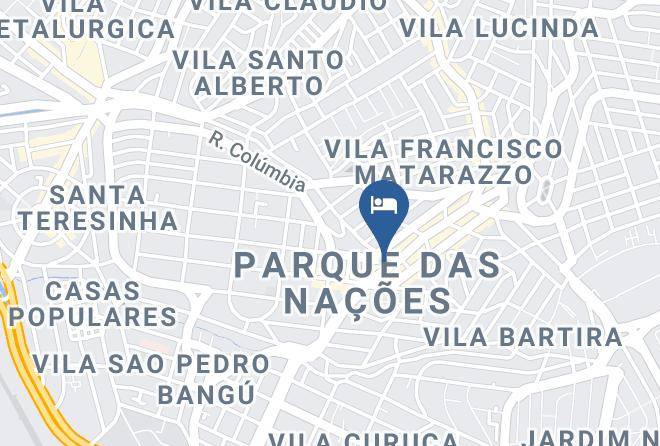 Santo Andre - Hotel City Ii Maps