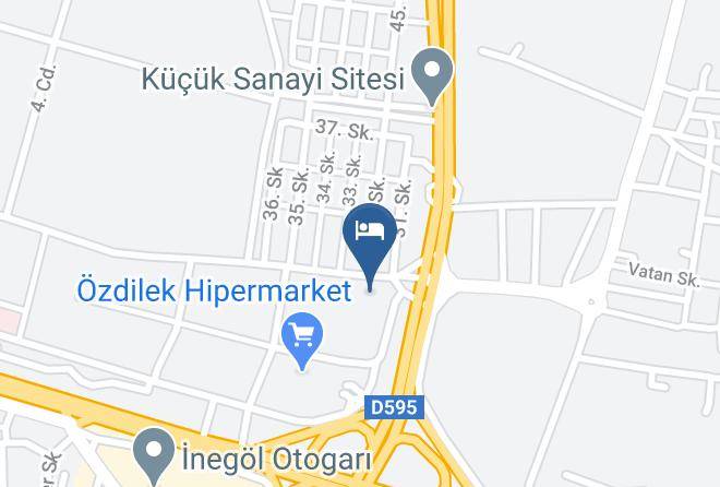 Inegol - Hotel City Inegol Maps