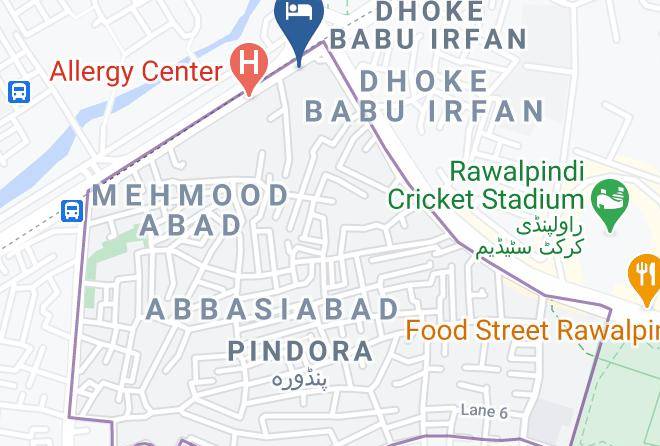 Islamabad - Hotel City Inn Maps