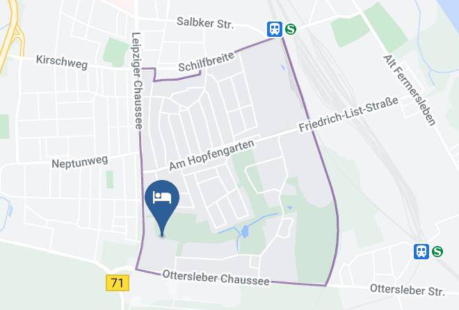 Magdeburg - Hotel City Inn Magdeburg Maps
