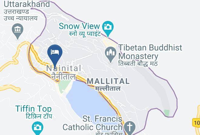 Naini Tal - Hotel City Inn Maps