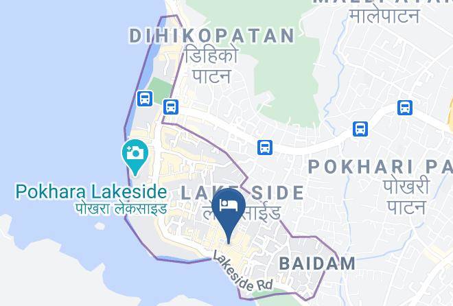 Pokhara - Hotel City Inn Pokhara Maps