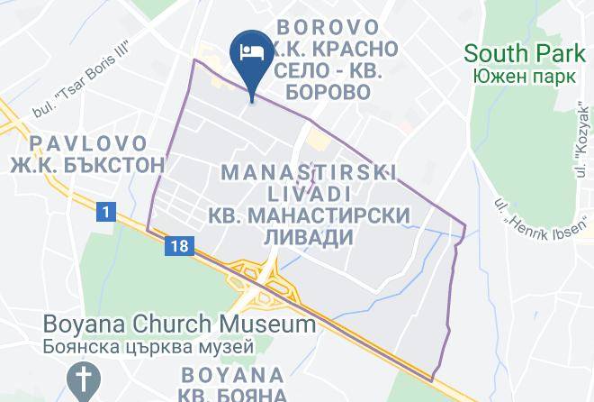 Sofia - Hotel City Inn Sofia Maps