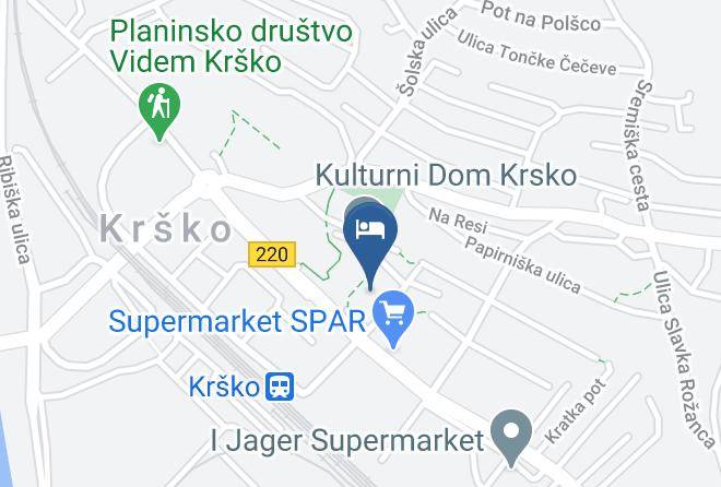Krsko - Hotel City Krsko Maps