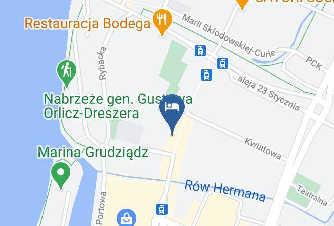Grudziadz - Hotel City Mw Grudziadz Noclegi Restauracja Sala Konferencyjna Maps