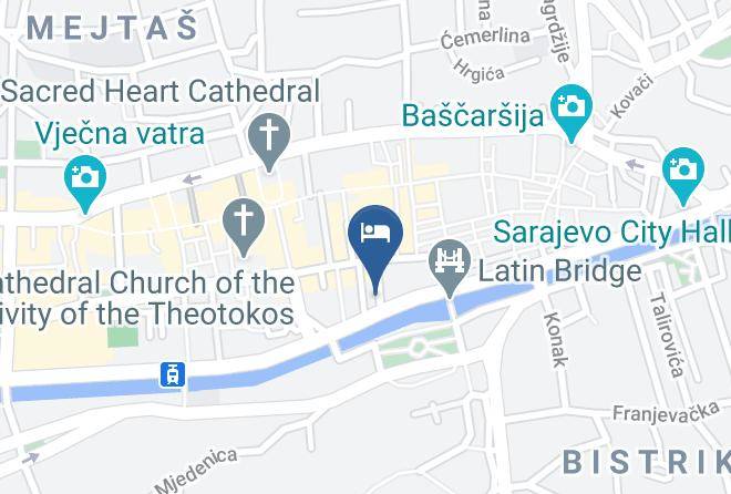 Sarajevo - Hotel City One Diamond Maps