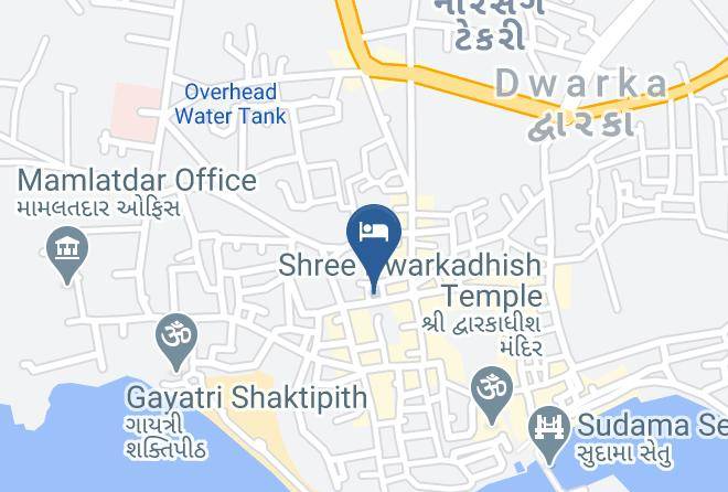 Dwarka - Hotel City Palace Maps