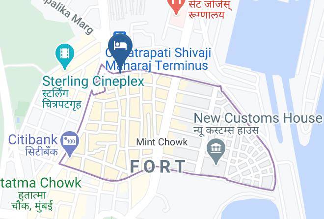 Mumbai - Hotel City Palace Maps