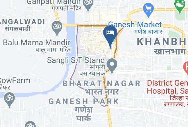 Sangli - Hotel City Palace Maps
