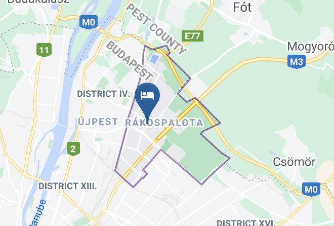 Hotel City Palace Map