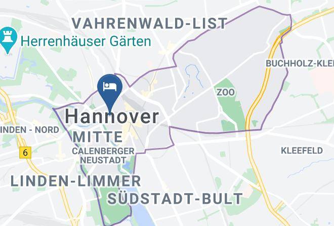 Stadt Hannover - Hotel City Panorama Maps