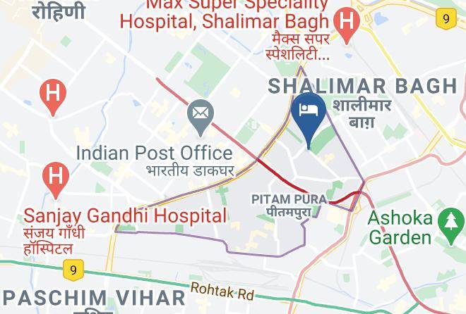 New Delhi - Hotel City Park Maps