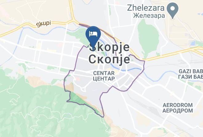 Skopje - City Park Hotel Maps