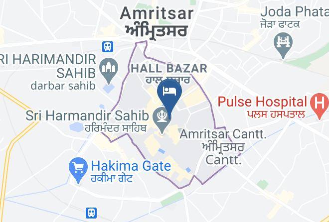 Amritsar - Hotel City Pearl Maps
